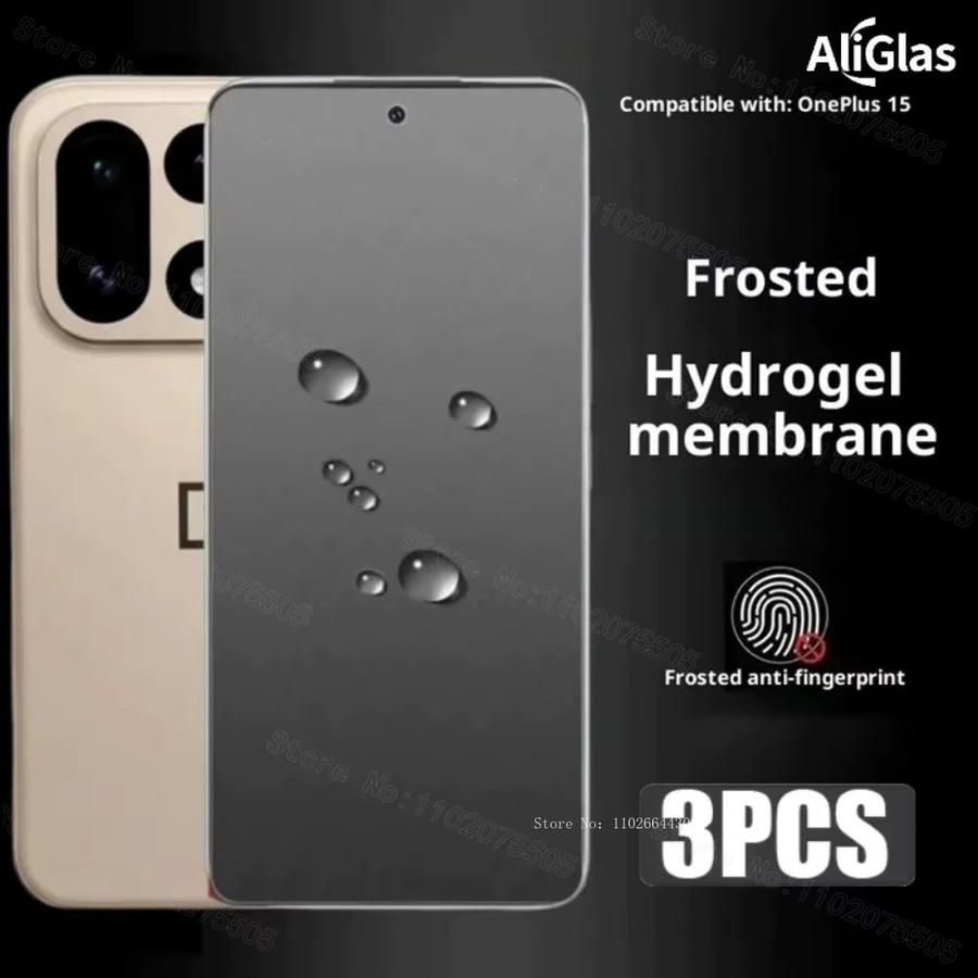 3er-Pack Matte Hydrogel Displayschutzfolien aus TPU für OnePlus 15 13 Pro 13R 13T 12 11 10 9 Pro 12R 11R 10T mit voller Abdeckung - Bild 2