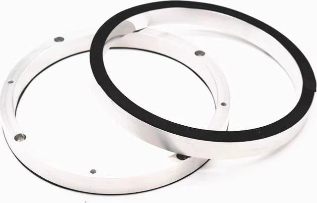 BYEC Lautsprecher Spacer Ring für 6,5 Zoll Subwoofer aus Aluminiumlegierung, Farbe: Silber, ID: 145 mm, OD: 168 mm - Bild 1