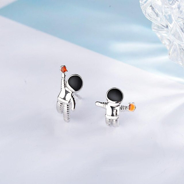 Ohrstecker 925 Silber, Kristall, Damen - Bild 1