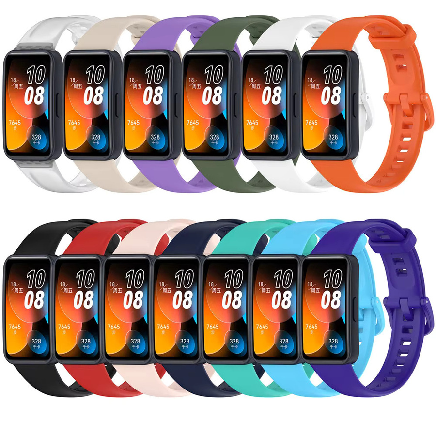 Huawei Uhrenarmband Silikon, Schwarz, Unisex - Bild 3