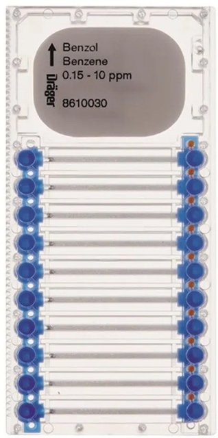 Dräger Microtubes für Benzol 0.15 10 Ppm transparent - Bild 1