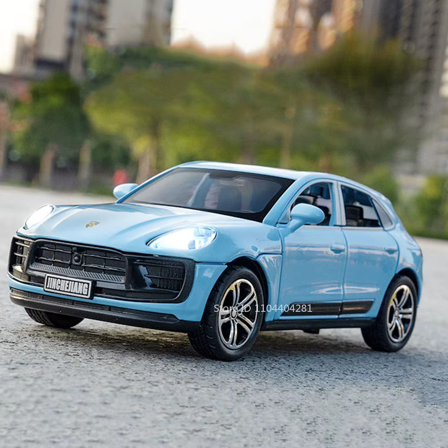 MAKEDA Macan Panamera Sportwagen Modell, 1:32, Metall, mit Sound und Licht - Bild 2