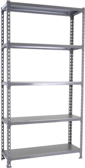 PROREGAL Schwerlastregal Big Metal Shark aus Metall in Grau, H x B x T: 200 x 110 x 50 cm, Fachlast 200 kg - Bild 1