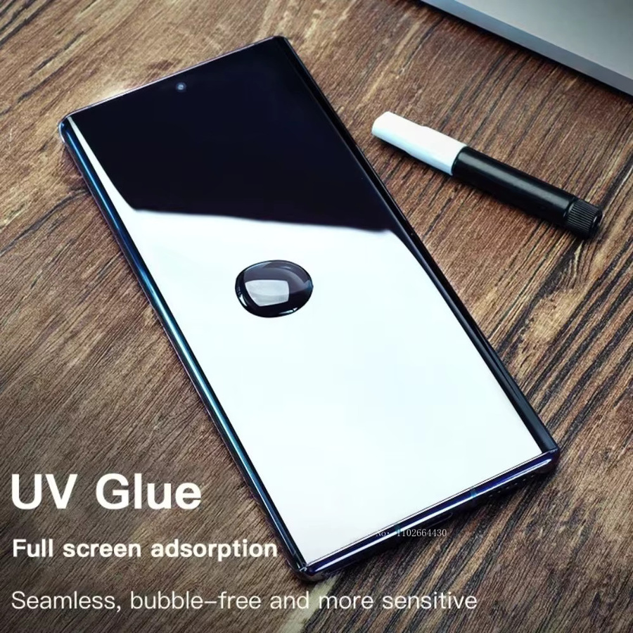 3er-Pack UV-gehärtetes Glas Display-Schutzfolie für Honor X9a X9b X9c 50 70 90 400 Pro 200 Pro 100 Pro in Transparent mit voller Abdeckung und Kleber-Aushärtung - Bild 3