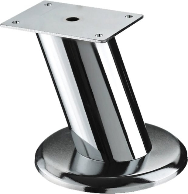 Hettich Möbelfuß Atia in Chrom, Durchmesser: 50 mm, Höhe: 100 mm - Bild 1