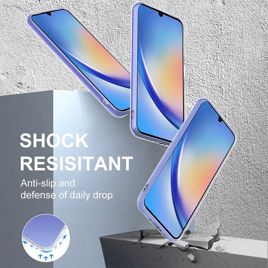 Transparente Silikon-Handyhülle für Samsung Galaxy A-Serie (A05 bis A56) Ultradünne Schutzhülle in Transparent - Bild 4