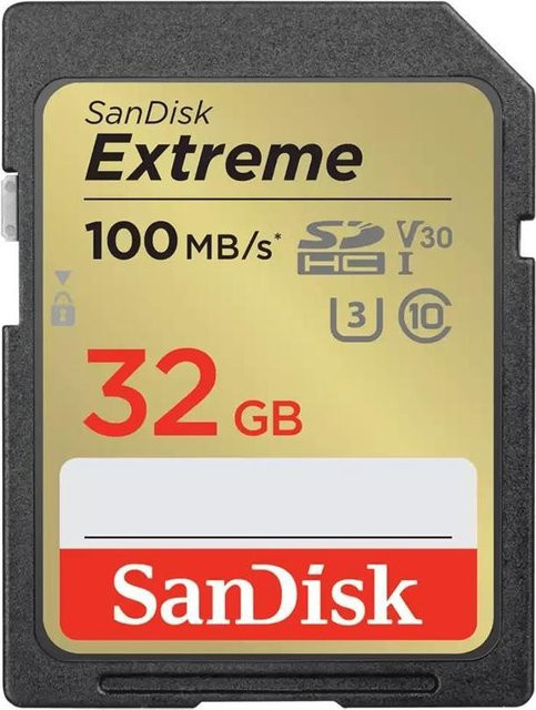 Western Digital Extreme Plus SDHC Memory Card 32GB UHS-I Class, Multicolor - Bild 1