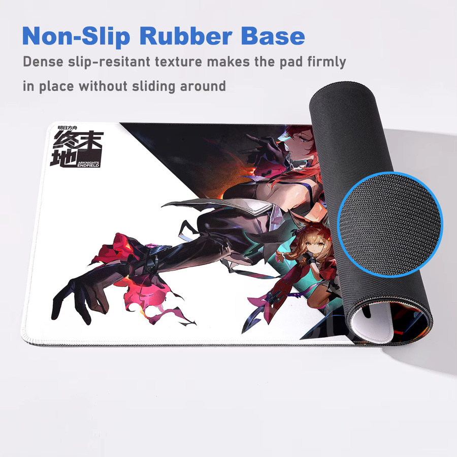 Arknights Endfield Mauspad mit Anime Girl Laevatein Motiv in Multicolour für Gamer und PC-Zubehör - Bild 3