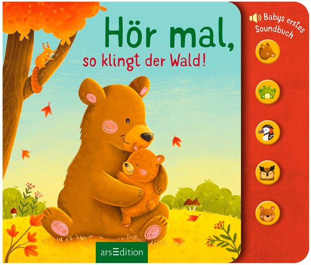 Hör mal, so klingt der Wald!, Pappbilderbuch, arsEdition - Bild 2