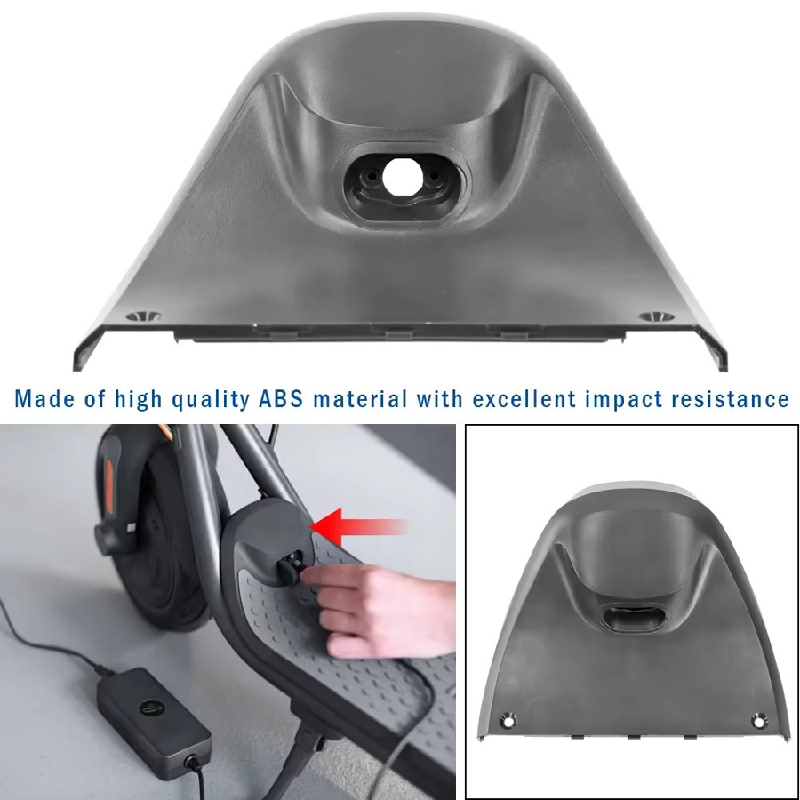 Ninebot Staubdichte und wasserdichte Batteriebox mit vorderer Steckerabdeckung für E-Scooter F20 F25 F30 F40 in Schwarz - Bild 3