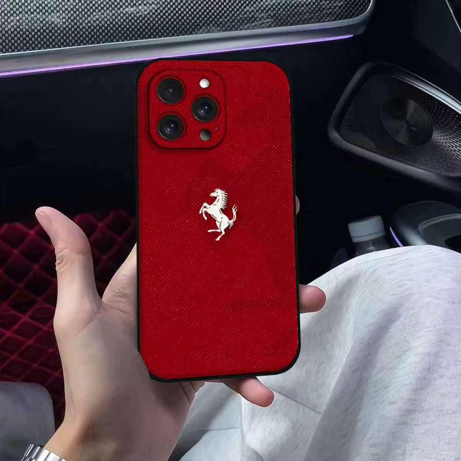 Rastar Handyhülle für iPhone 17 16 15 14 13 12 11 Pro Max Plus X XR XS und Mini in Rot - Bild 3