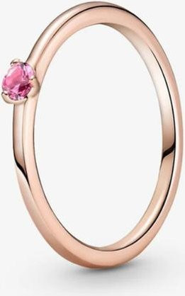 Wucifang Jewelry Ring, 925 Silber, rosa Zirkonia, Damen - Bild 1