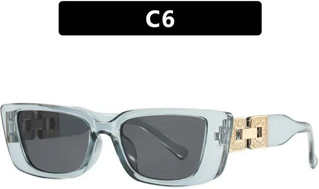 Yiran glasses Sonnenbrille Cat Eye, Damen, Vollrand, Kunststoff, Schwarz, Grau - Bild 1