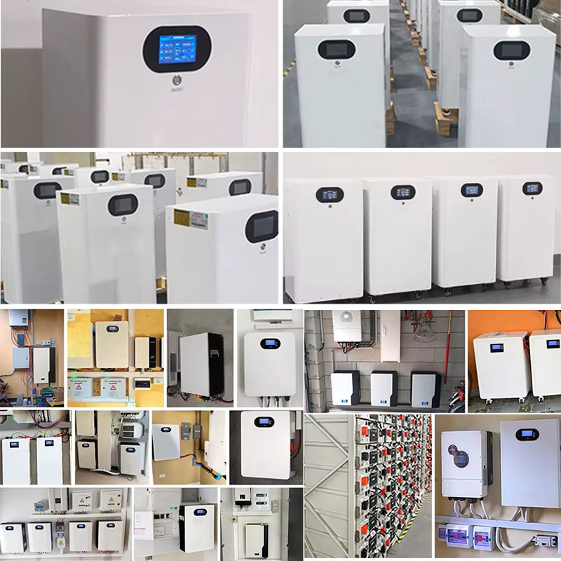 All-in-One-Inverter-Akku Lifepo4 Lithium-Energiespeicher für Zuhause, 51,2 V, Farbe: Weiß - Bild 4