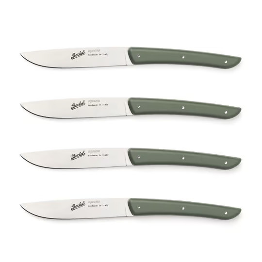 Berkel Steakmesser-Set, 4-teilig, grün matt - Bild 2