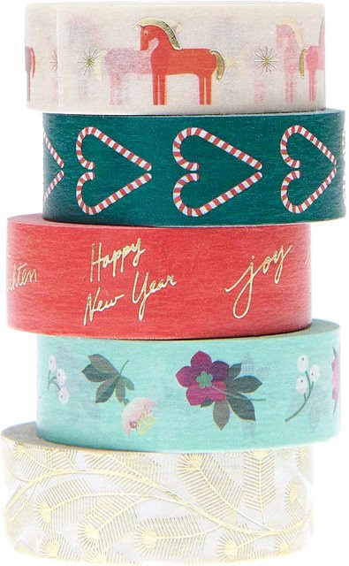 Rico Design Paper Poetry Washi Tape Set mit Figuren, Breite: 1,5 cm, Länge: 10 m - Bild 1
