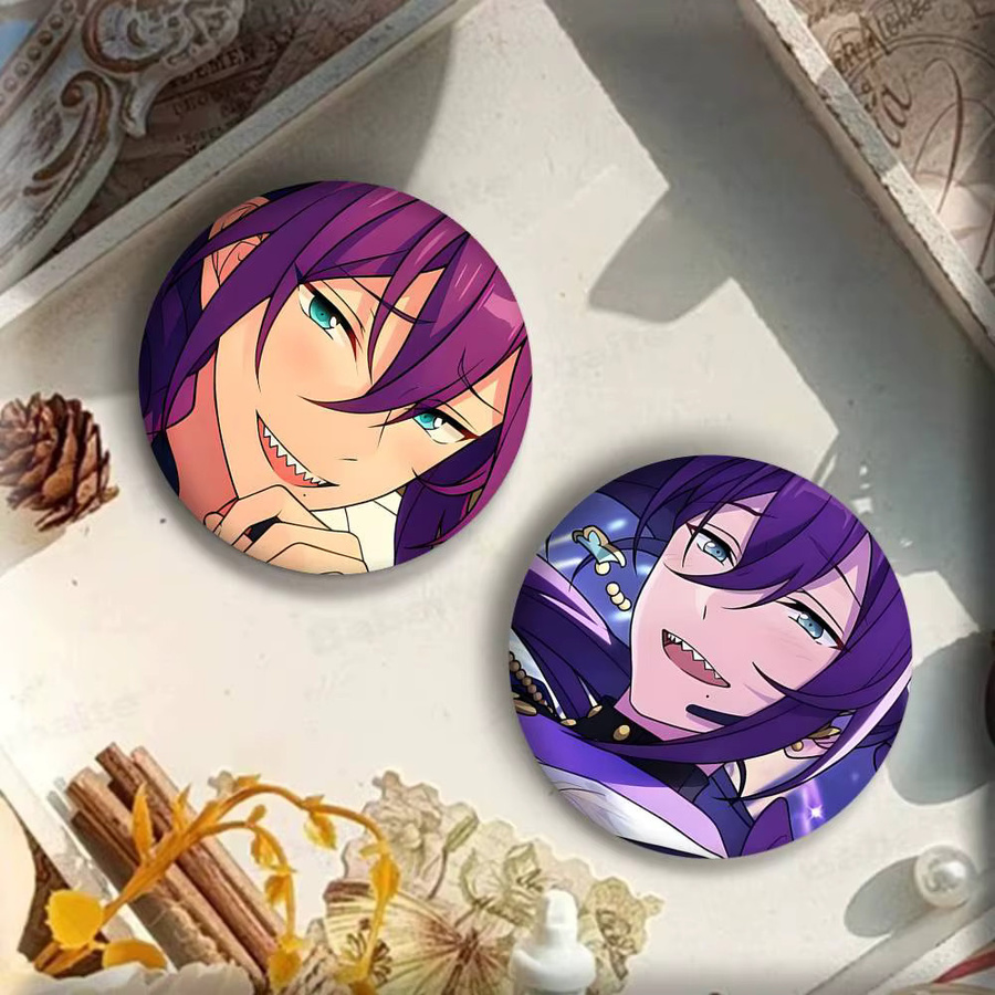 MINISO Brosche, Ayase Mayoi, Cartoon Stil, Emaille, Rund - Bild 4