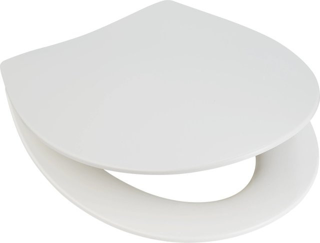 baliv WC-Sitz Redona mit Absenkautomatik aus Duroplast in Weiß mit Quick-Release-Funktion - Bild 1