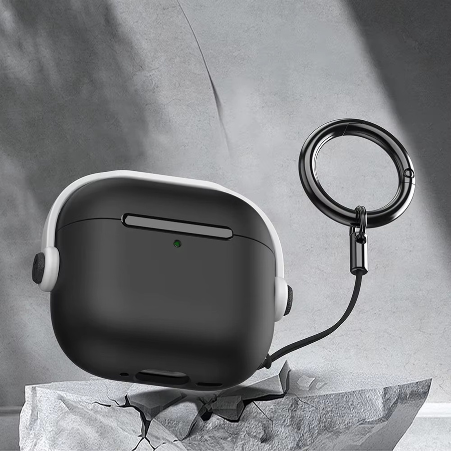CASPTM Silikonhülle für Apple AirPods 1 2 3 4 und AirPods Pro 2 mit integriertem Telefonhalter - Bild 5