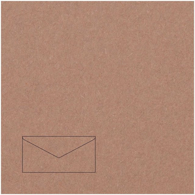 Rico Design Paper Poetry Kuvert Essentials DL 5 Stück Mocca - Bild 1