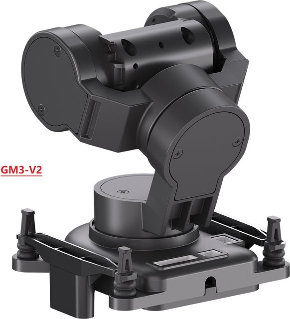 CADDX GM3 V2 Gimbal 3-Achsen FPV Gimbal Head Track für Walksnail Avatar FPV-Brillen X/L und HD Pro Kamera/Moonlight Cam in Schwarz - Bild 1