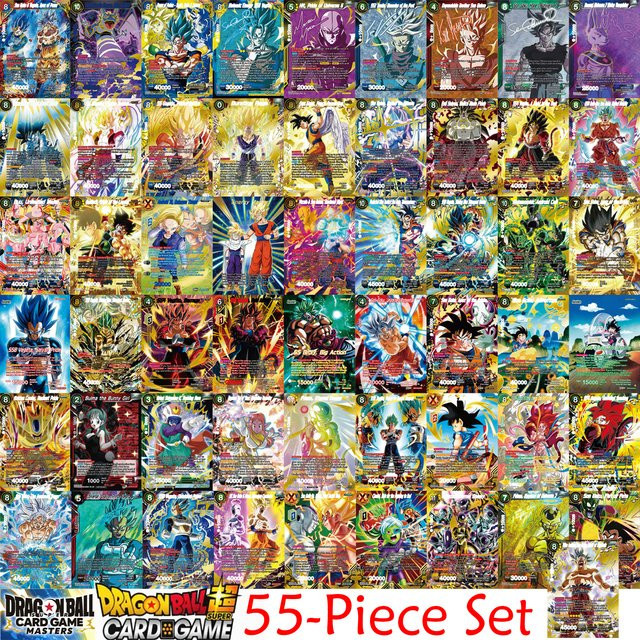 Bandai Dragon Ball Anime-Spielkarten, Folien-Textur, Bunt / Mehrfarbig - Bild 1