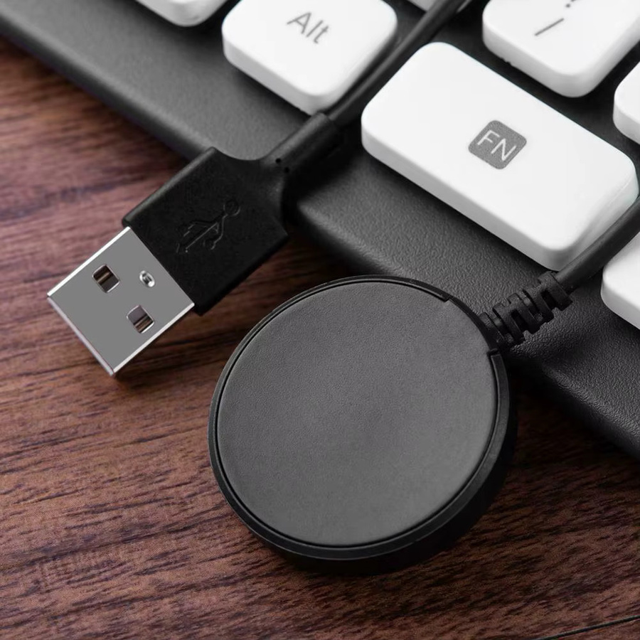Samsung Magnetisches USB-C Wireless Ladegerät für Galaxy Watch 3/4/5/6/7/8 Ultra Classic Pro Active S3 in Schwarz - Bild 3