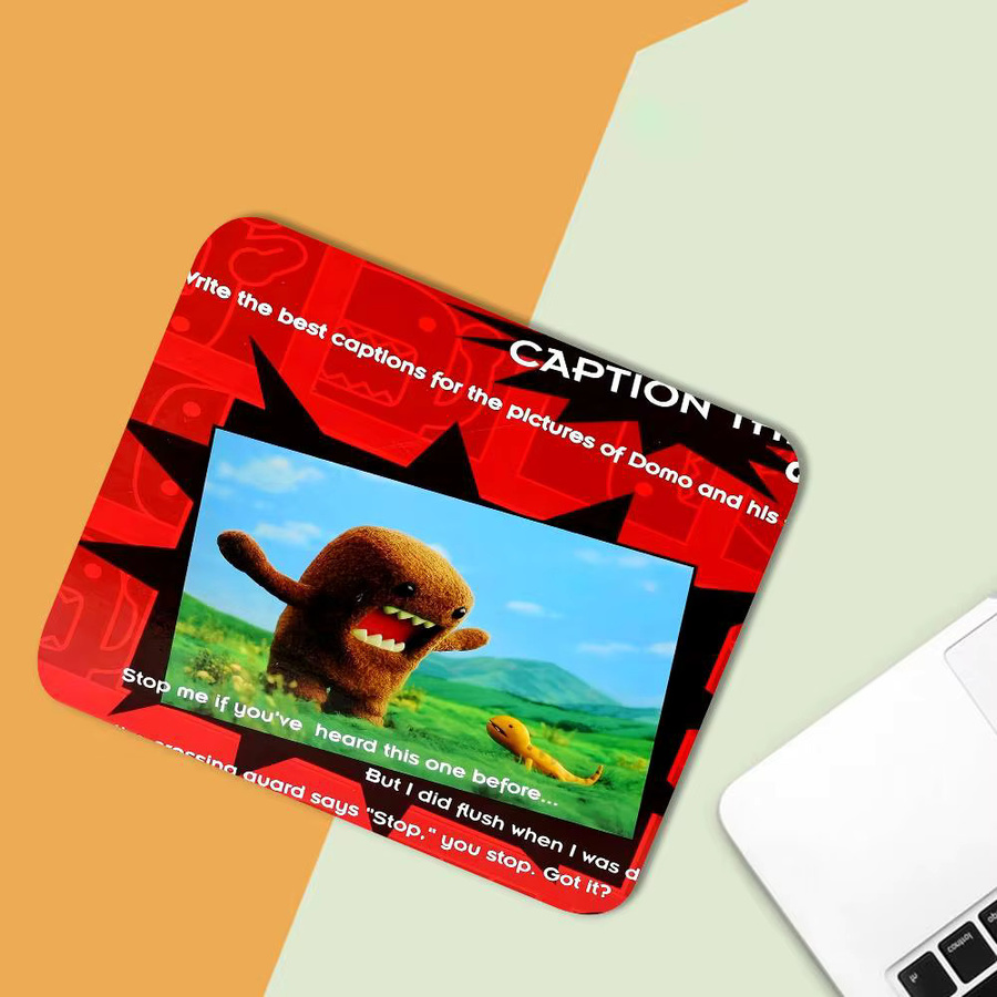 Domo-Kun Classic Movie Mauspad aus Naturkautschuk in Multicolour - Bild 5