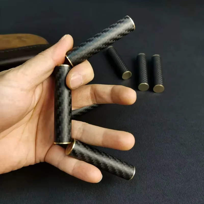 Soulbao Stick Fingertip Gyro, Magnetisches Metall Carbon Faser Dekompression Artefakt, Langweiliges Spielzeug - Bild 2