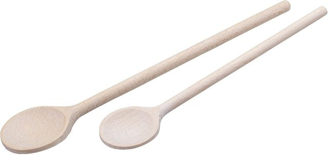 Fackelmann Kochlöffel-Set aus Holz in Braun, kratzfrei - Bild 1