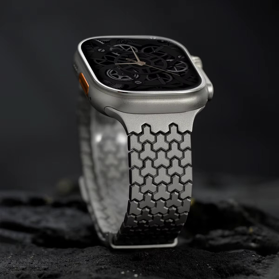 CAOWTAN Uhrenarmband Edelstahl, Magnetisch, Silber - Bild 6