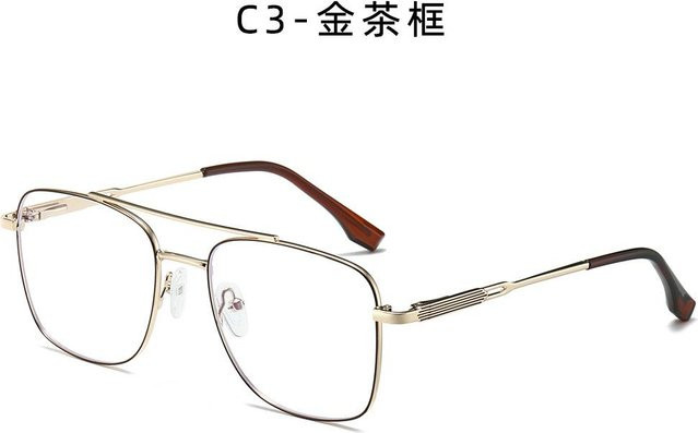 Freedom Outdoors Korrektionsbrille Rechteckig, Metall, Herren, Grau, Vollrand - Bild 1