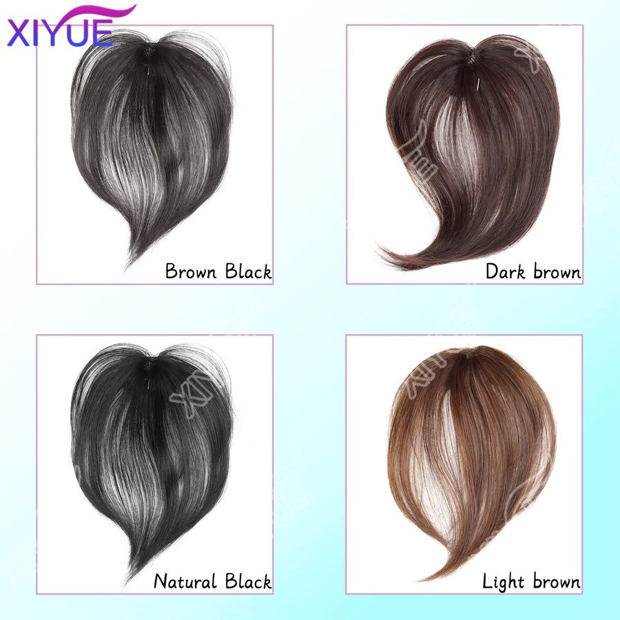 XIYUE Air Bangs Clip-In Haarverlängerung, Synthetische Faser, Unisex - Bild 4