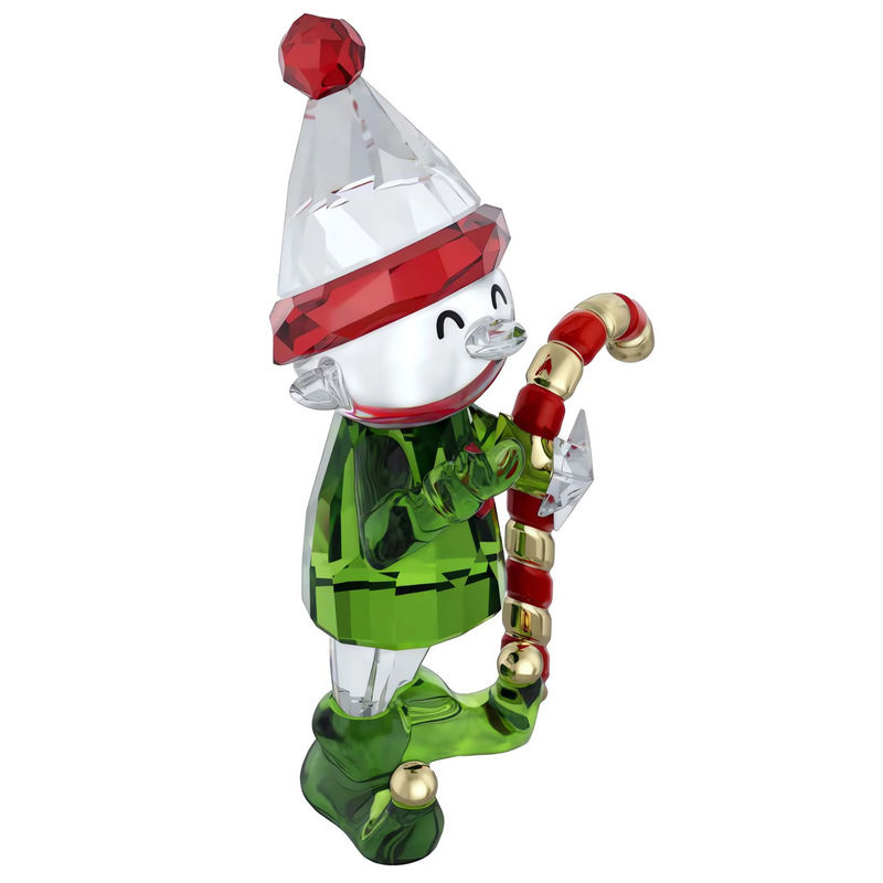 Swarovski Kristallfigur 5701509 in Grün als Weihnachtsdekoration aus Glas und Metall - Bild 2