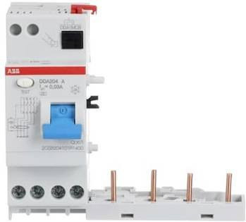 ABB DDA204A-40/0,03 FI-Block RCD 40A 0,03A 400V in Weiß - Bild 1