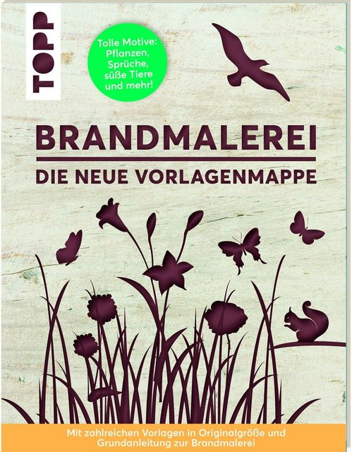 Brandmalerei - Die neue Vorlagenmappe, Broschiert - Bild 1