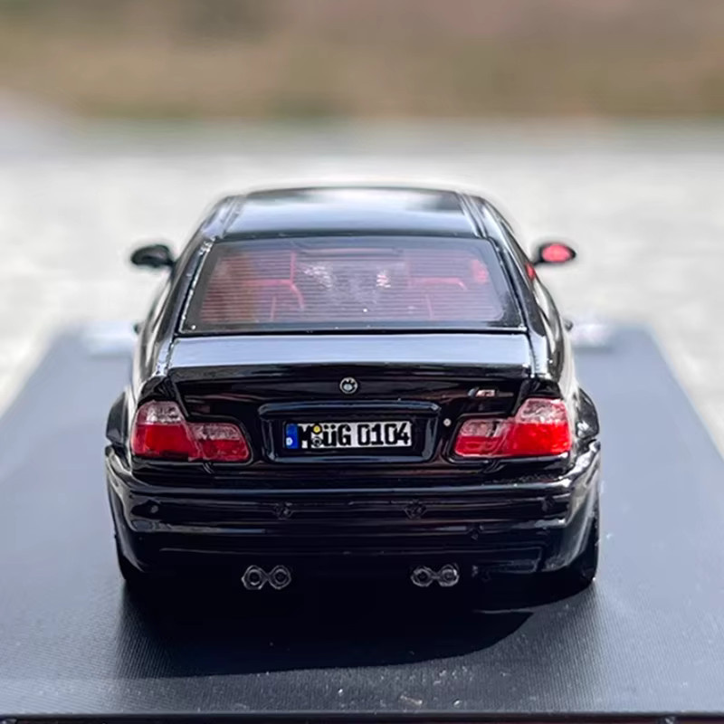 WELLY E46 Wagon Legierung Auto Modell, 1:64, Schwarz - Bild 1
