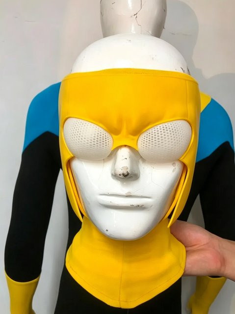 Unbesiegbare Maske Cosplay-Kostüm Verkleidung Mark Grayson Komplettset Halloween-Anzug - Bild 1