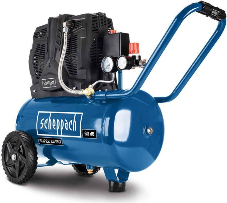 Scheppach Silent Kompressor HC25Si in Blau - Bild 3
