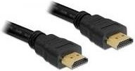 Delock HDMI Kabel mit Ethernet und 4K UHD, Schwarz, Länge: 15 m - Bild 1