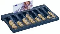 DURABLE €UROBOARD Geldzählbrett aus Kunststoff in Anthrazit, Grau und Schwarz - Bild 2