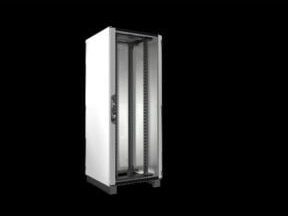 Rittal Netzwerk/Serverschrank geschlossen VX 42HE, Farbe: Weiß, B/T/H: 80 x 80 x 200 cm - Bild 1