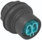 Bulgin LWL-Kupplung PXF6052A Bulk in Schwarz - Bild 1