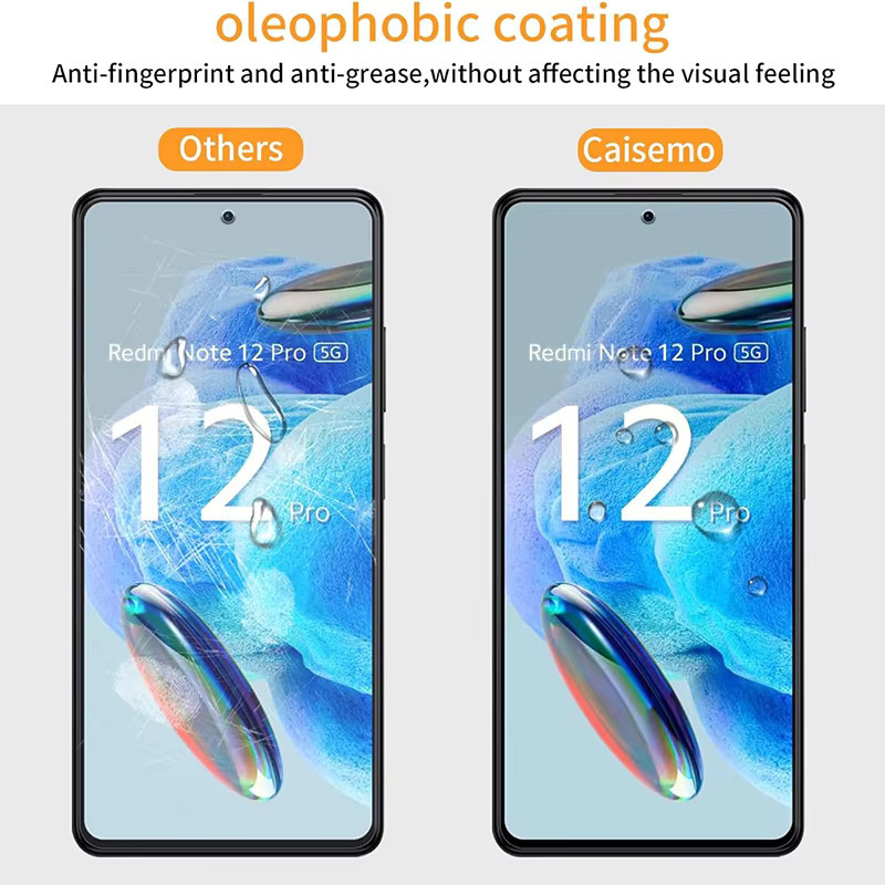 3er-Set gehärtetes Schutzglas für Xiaomi Redmi Note 8 9 10 11 12 Pro sowie 9s 10s 11s 9a 9c 12c 13c 9t 10t 8t in Transparent - Bild 3