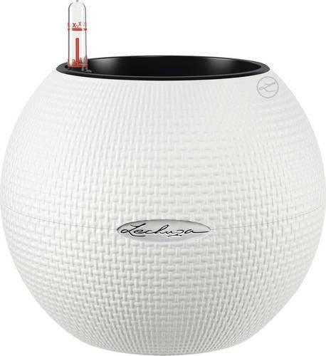 Lechuza PURO Color 20 Pflanzgefäß mit Makramee in Weiß - Bild 1