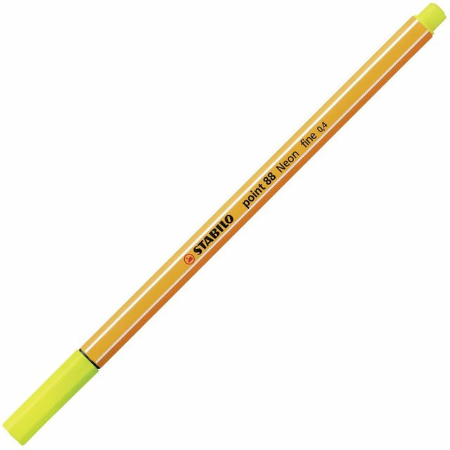 STABILO Point 88 Fineliner 0,4mm Gelb - Bild 1
