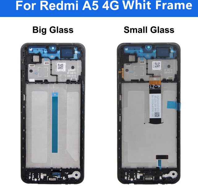 Xiaomi Redmi A5 4G Ersatzbildschirm mit 6,88 Zoll LCD-Display und Touchscreen-Digitizer-Einheit in Schwarz (25028PC03G 25028RN03A) - Bild 1