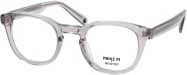 Mister Spex Mies 1690 D25 Korrektionsbrille, Vollrand, quadratisch, Unisex, grau transparent, Kunststoff - Bild 1