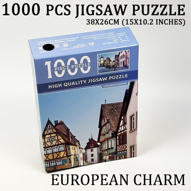 MaxRenard Stadtansicht Puzzle, 1.000 Teile - Bild 1