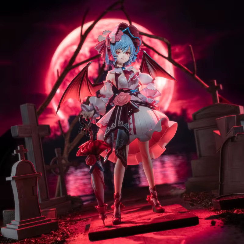 Touhou Project Remilia Scarlet Anime-Mädchenfigur, Actionfigur, 28cm - Bild 3